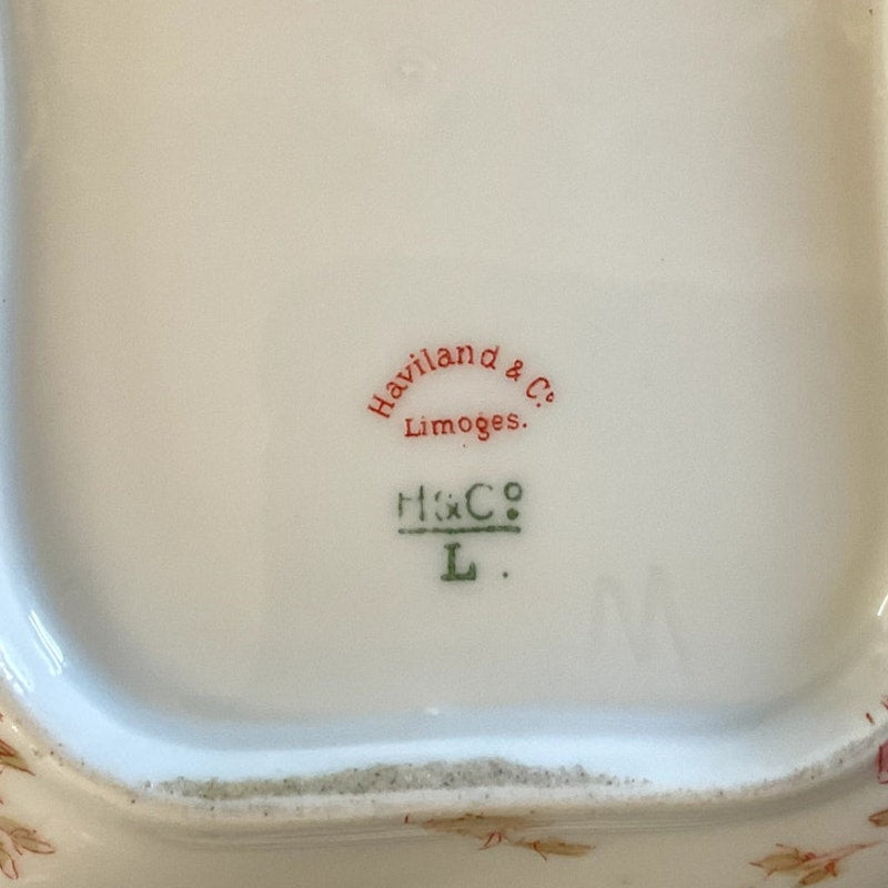 Haviland Limoges Floral Dish