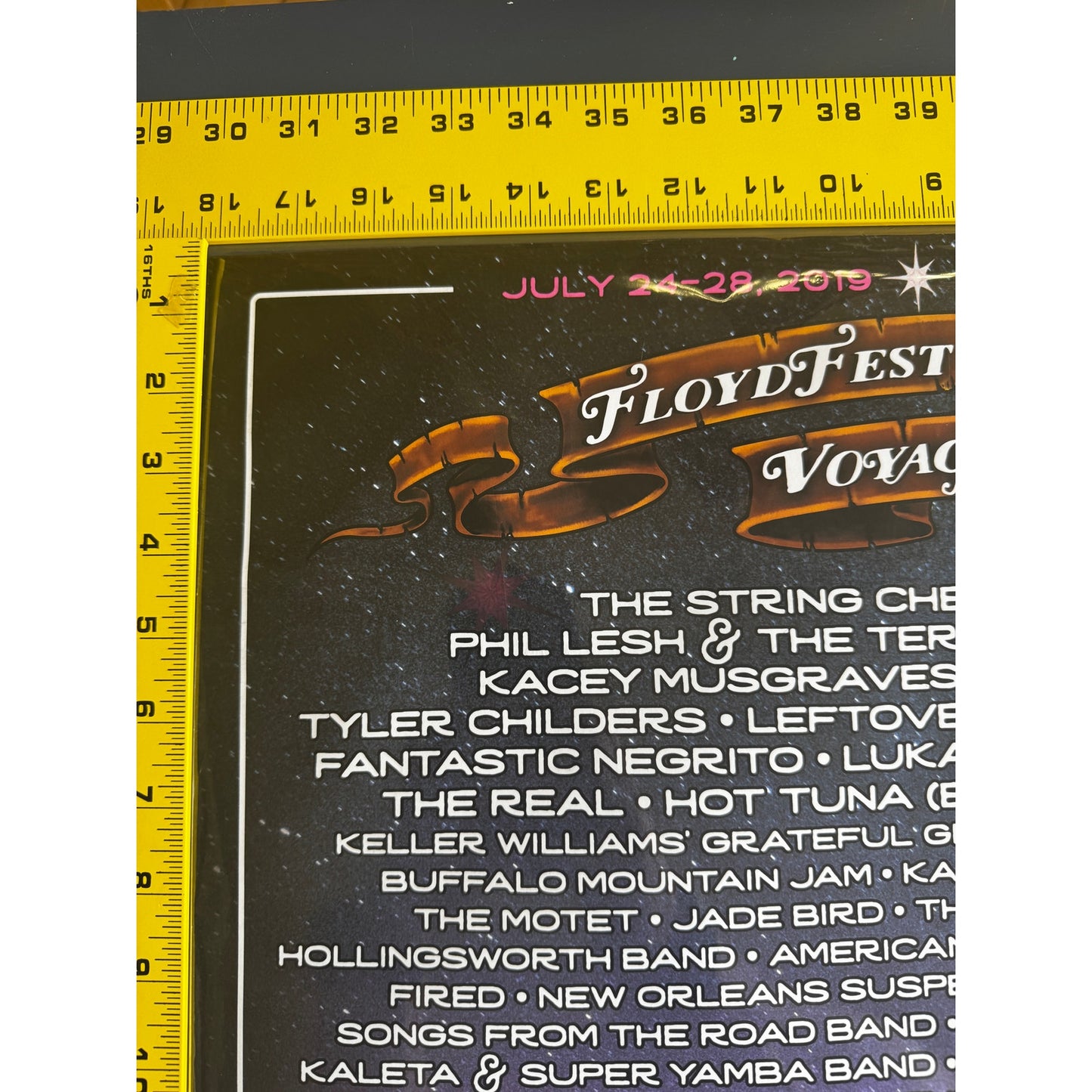Floyd Fest Poster – The Voyage Home – Floyd VA – July 24–28, 2019
