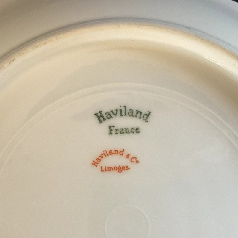 Haviland Limoges Soup Bowls circa 1889-1931 - Set of 5