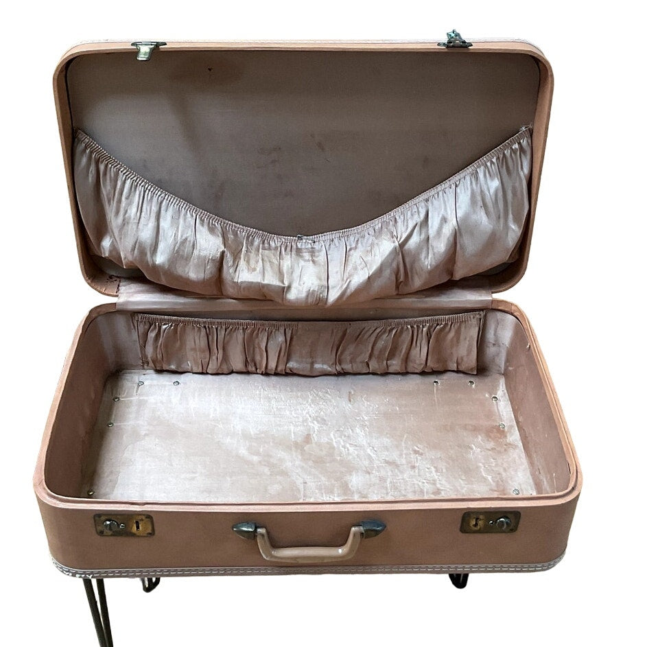 Upcycled Suitcase Table