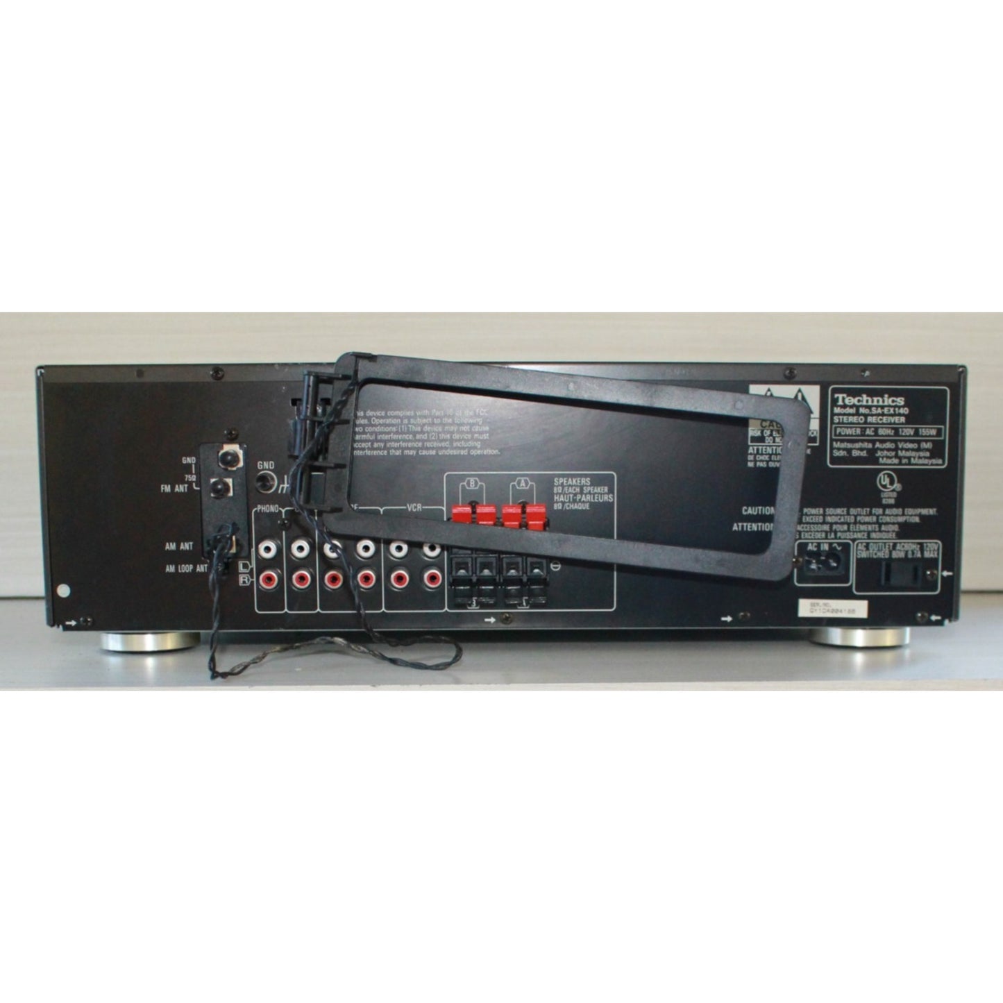 Technics SA-EX140 - Vintage 2 Channel AM FM Phono Stereo Receiver System TESTED