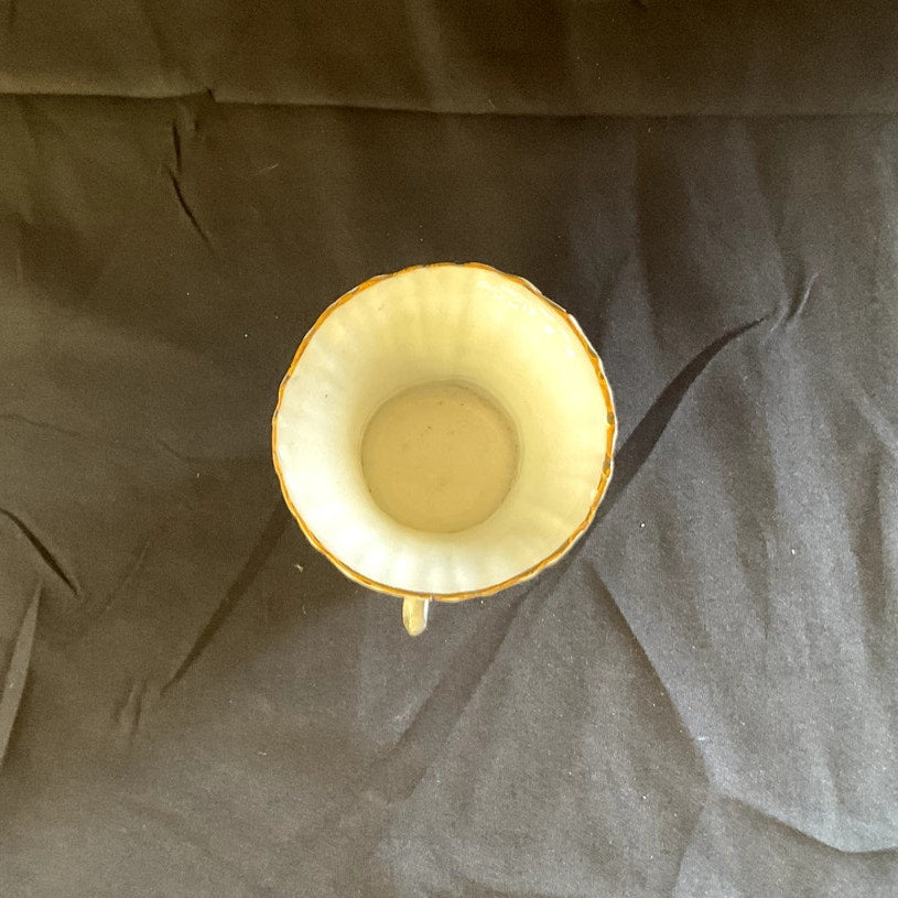 Antique Bone China Hand Painted Weimar Tea cup & Saucer