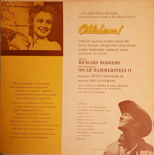 Rodgers & Hammerstein : Oklahoma! (LP,Album,Repress,Mono)