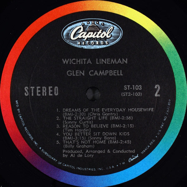 Glen Campbell : Wichita Lineman (LP,Album)