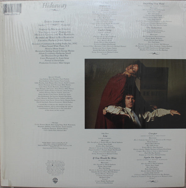 David Sanborn : Hideaway (LP,Album)