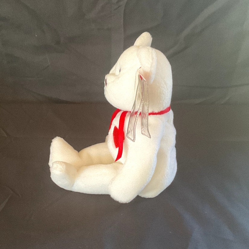 (Rare) Vintage TY Beanie Baby - "Valentino," 1994, w/ Error