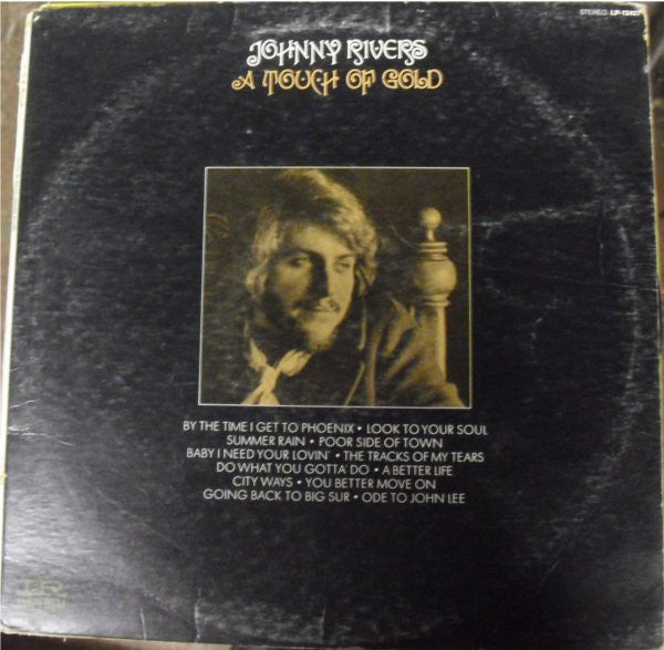 Johnny Rivers : A Touch Of Gold (LP,Compilation,Repress)
