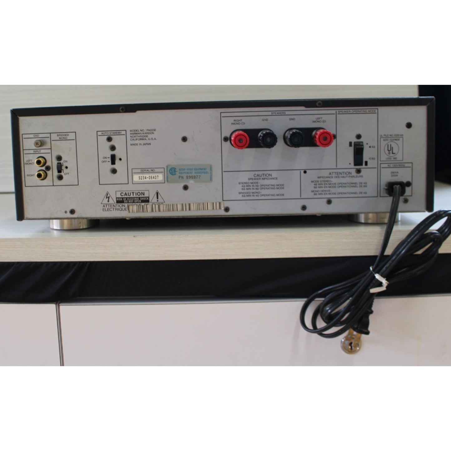Harman Kardon PA2200 Stereo Power Amplifier Tested