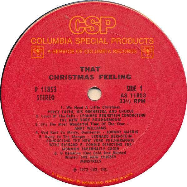 Various : That Christmas Feeling (LP,Compilation)
