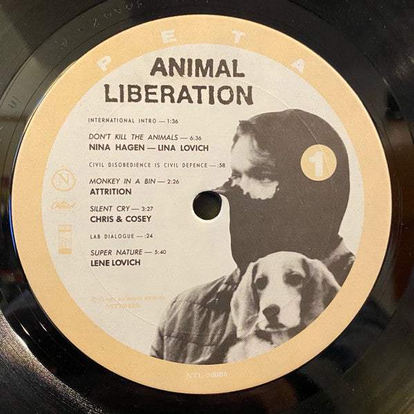 Various : Animal Liberation (LP,Compilation)