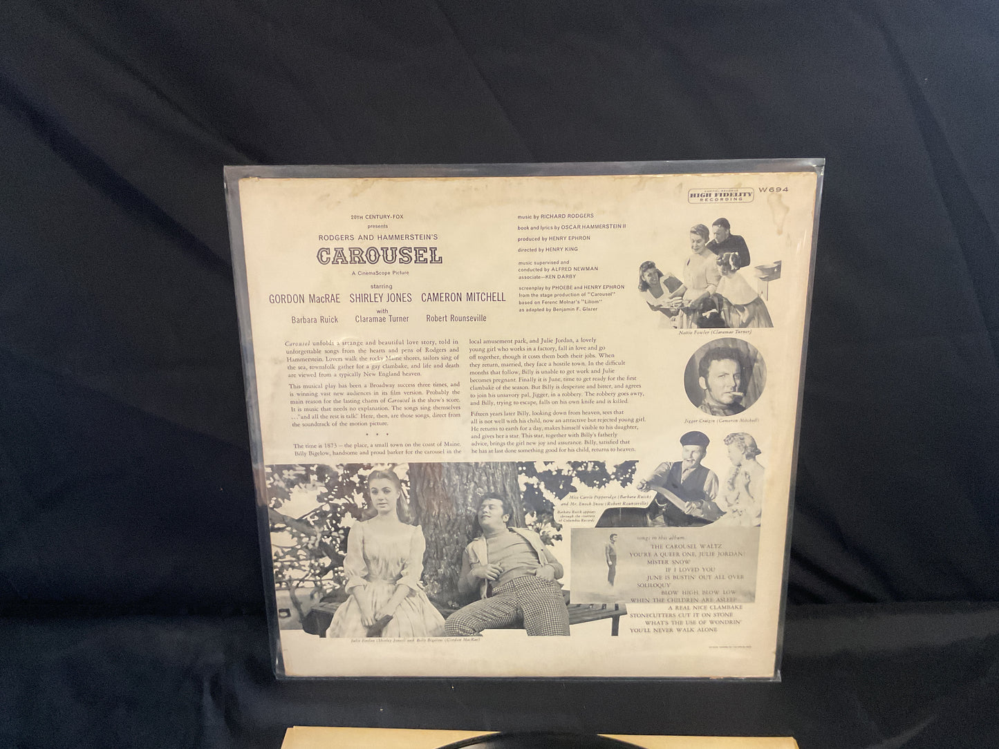 Rodgers & Hammerstein : Carousel (LP,Album,Mono)