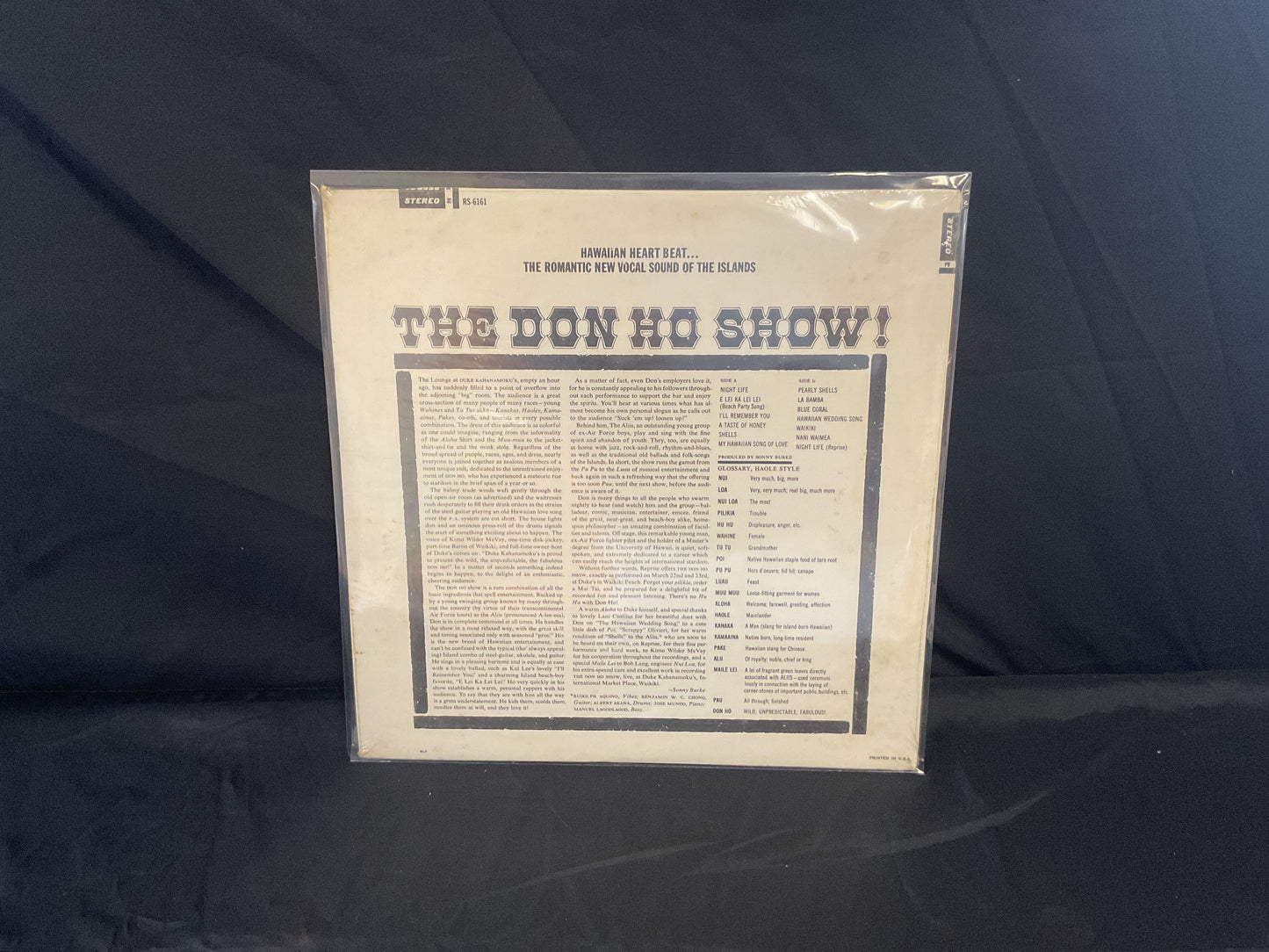 Don Ho : The Don Ho Show (LP,Album)