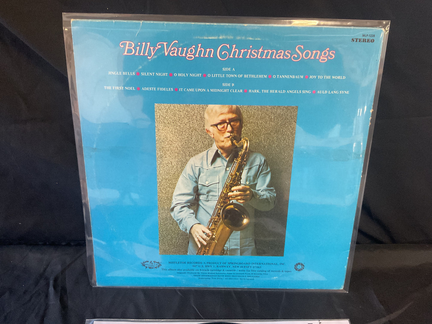 Billy Vaughn : Christmas Songs (LP,Album,Stereo)