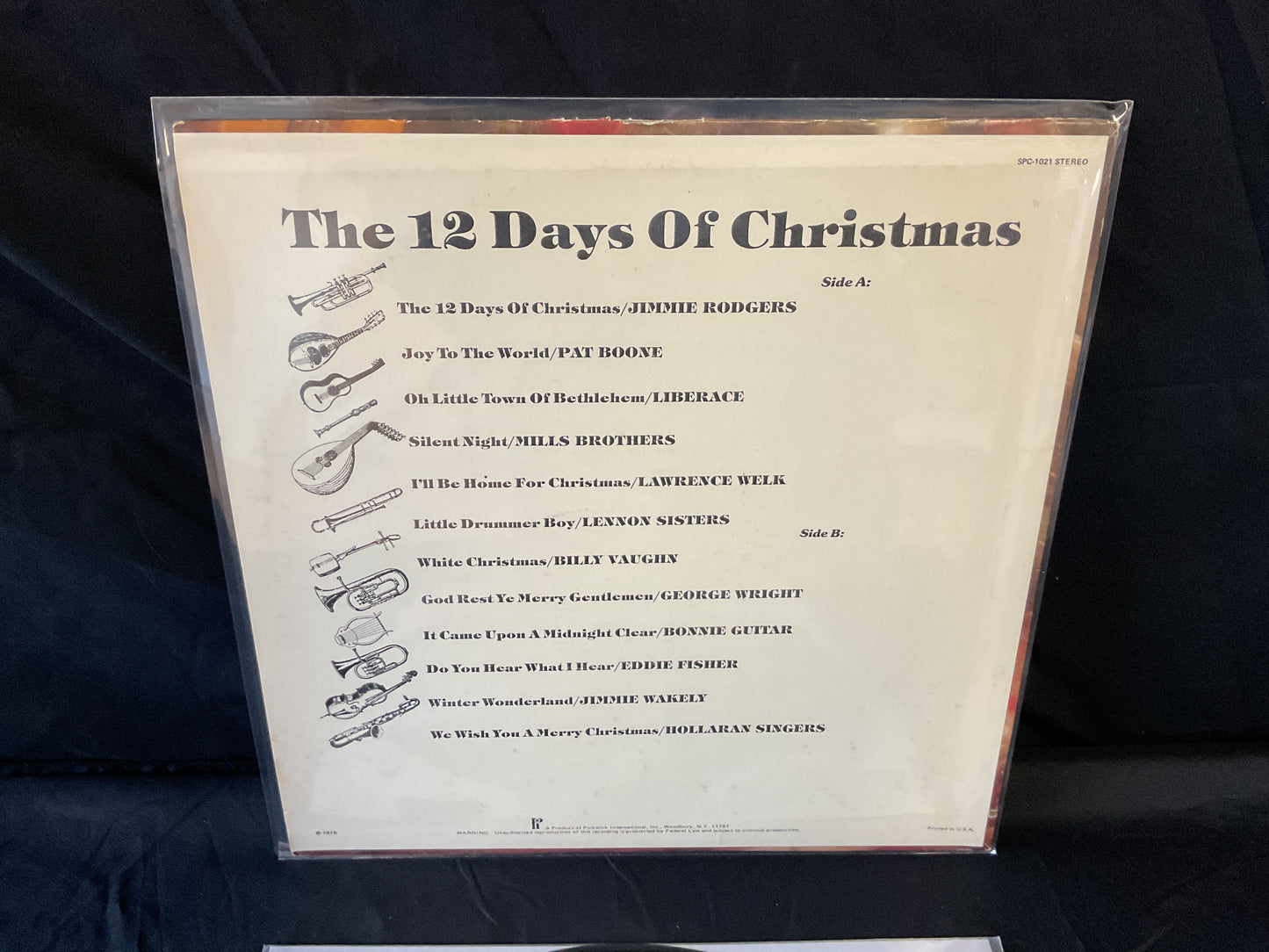 Various : The 12 Days Of Christmas (LP,Compilation)