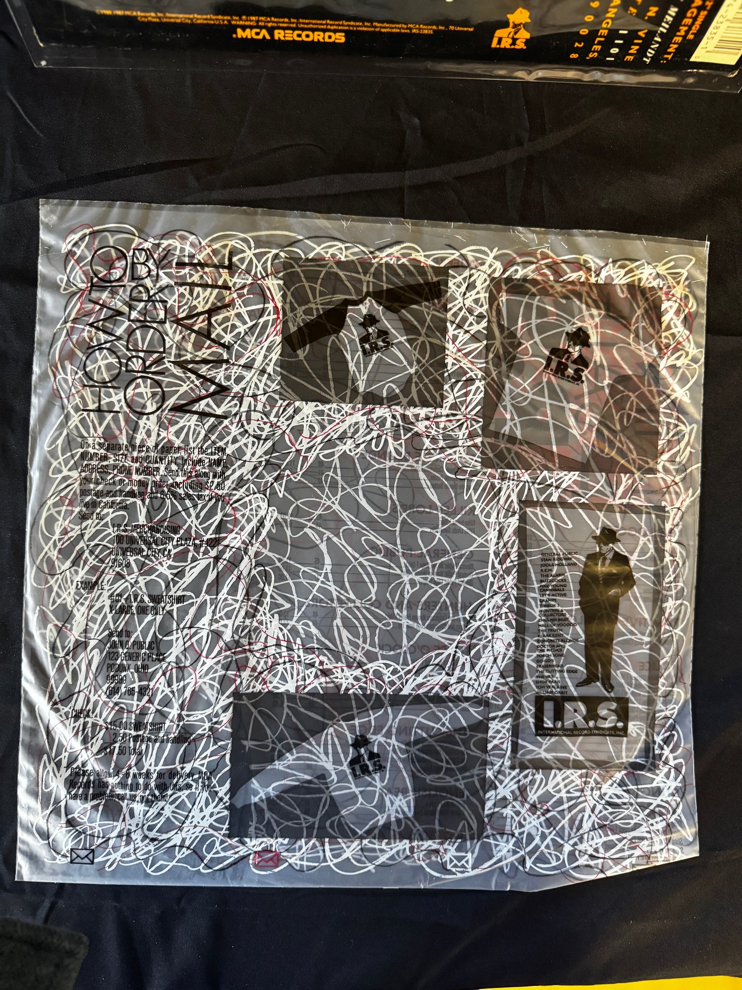 2 Men A Drum Machine And A Trumpet : Tired Of Getting Pushed Around (12",Single,33 ⅓ RPM)