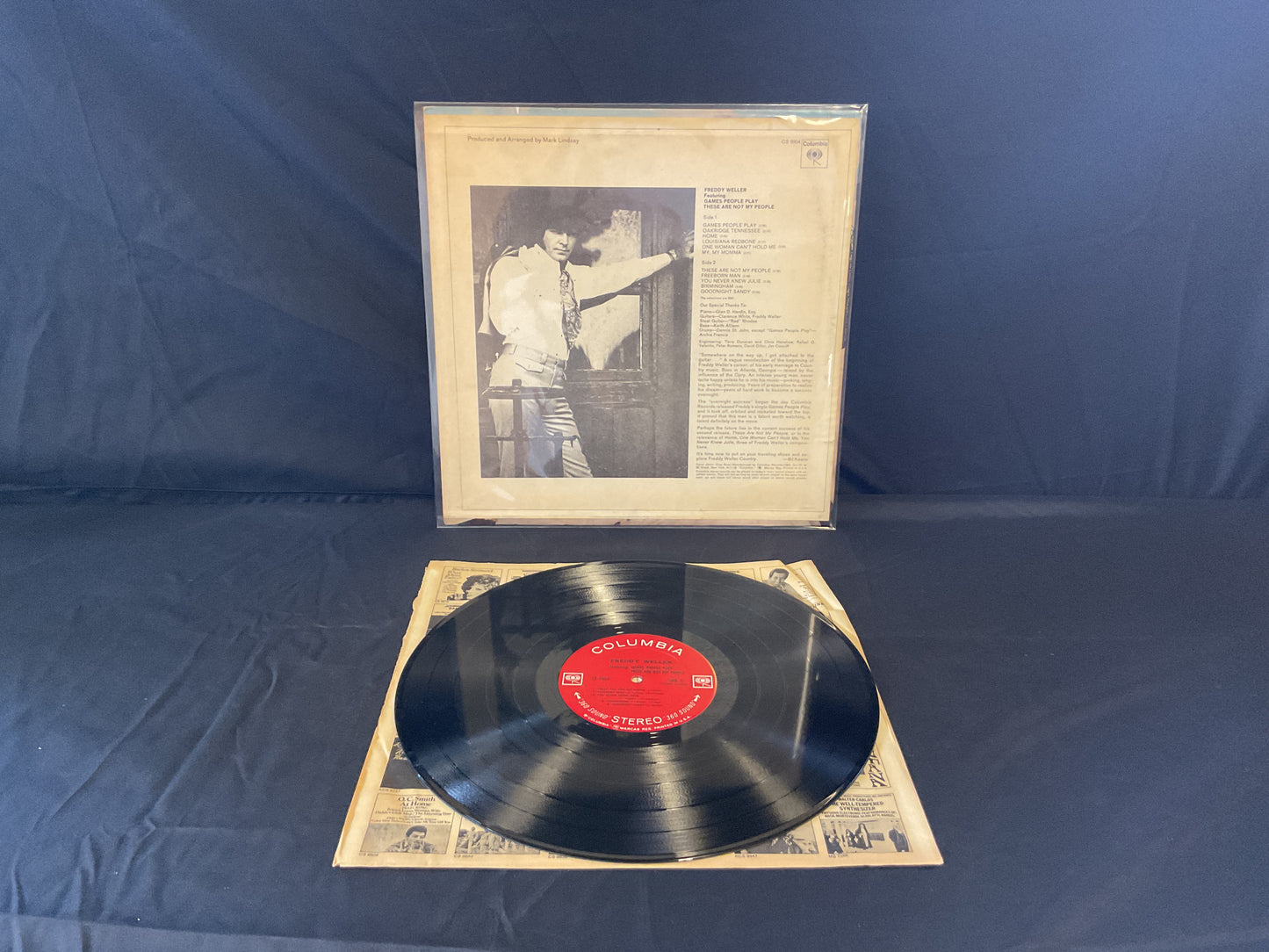 Freddy Weller : Games People Play These Are Not My People (LP,Album)