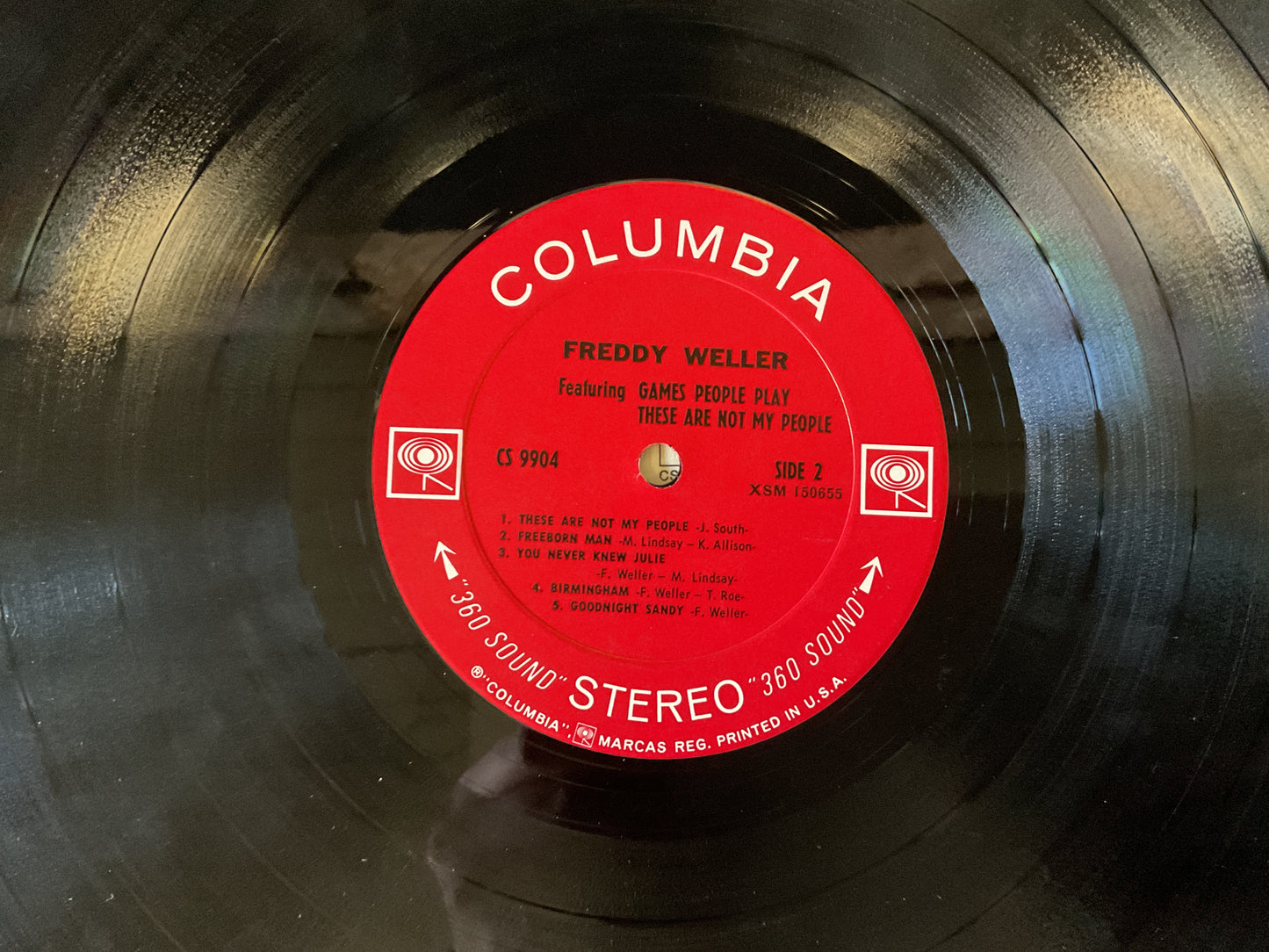 Freddy Weller : Games People Play These Are Not My People (LP,Album)