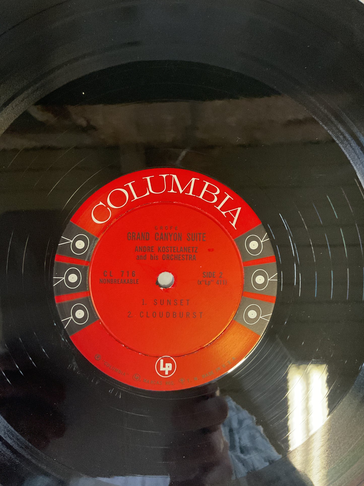 André Kostelanetz And His Orchestra : Grand Canyon Suite Featuring On The Trail (LP,Mono)