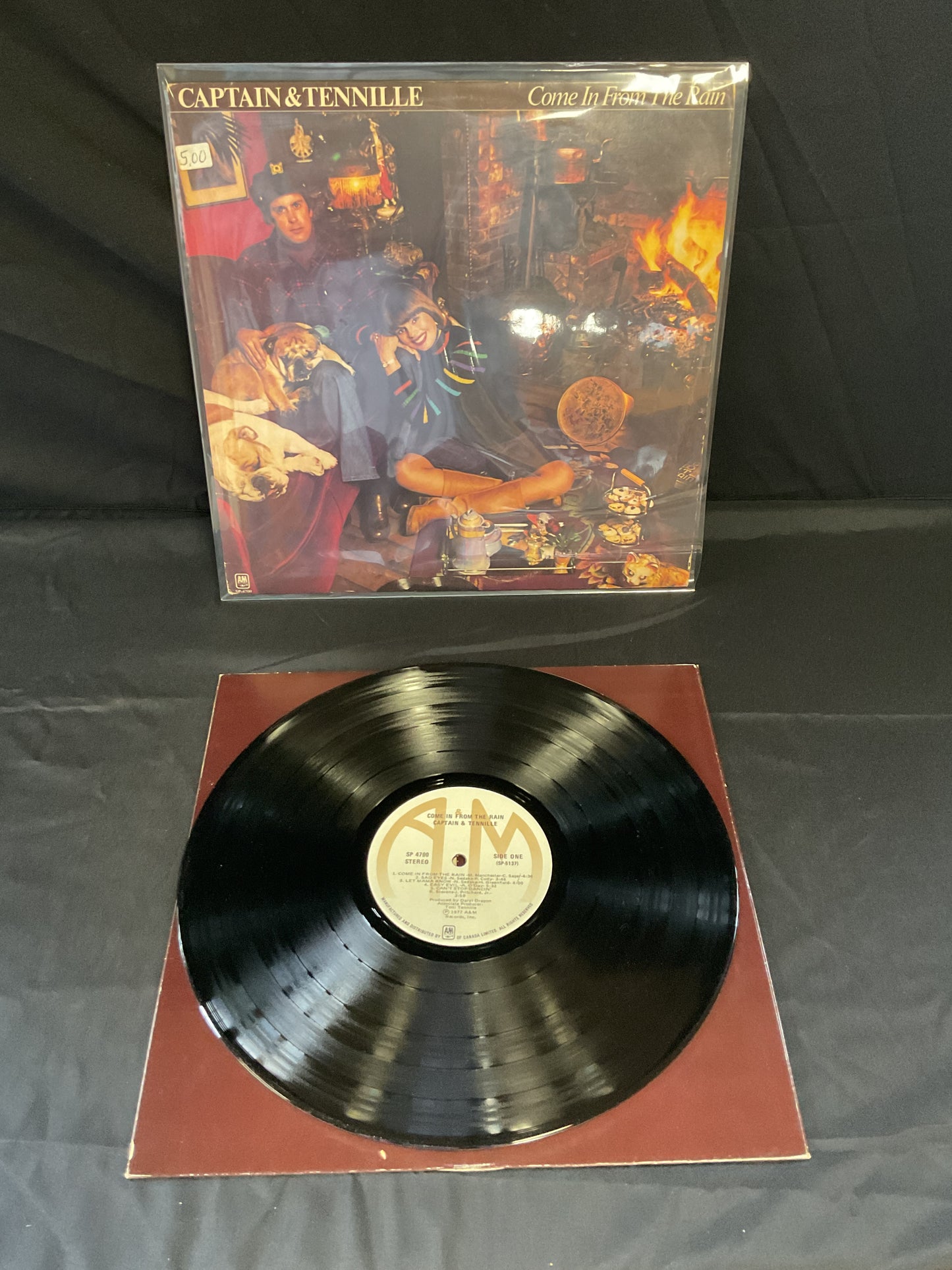Captain And Tennille : Come In From The Rain (LP,Album)