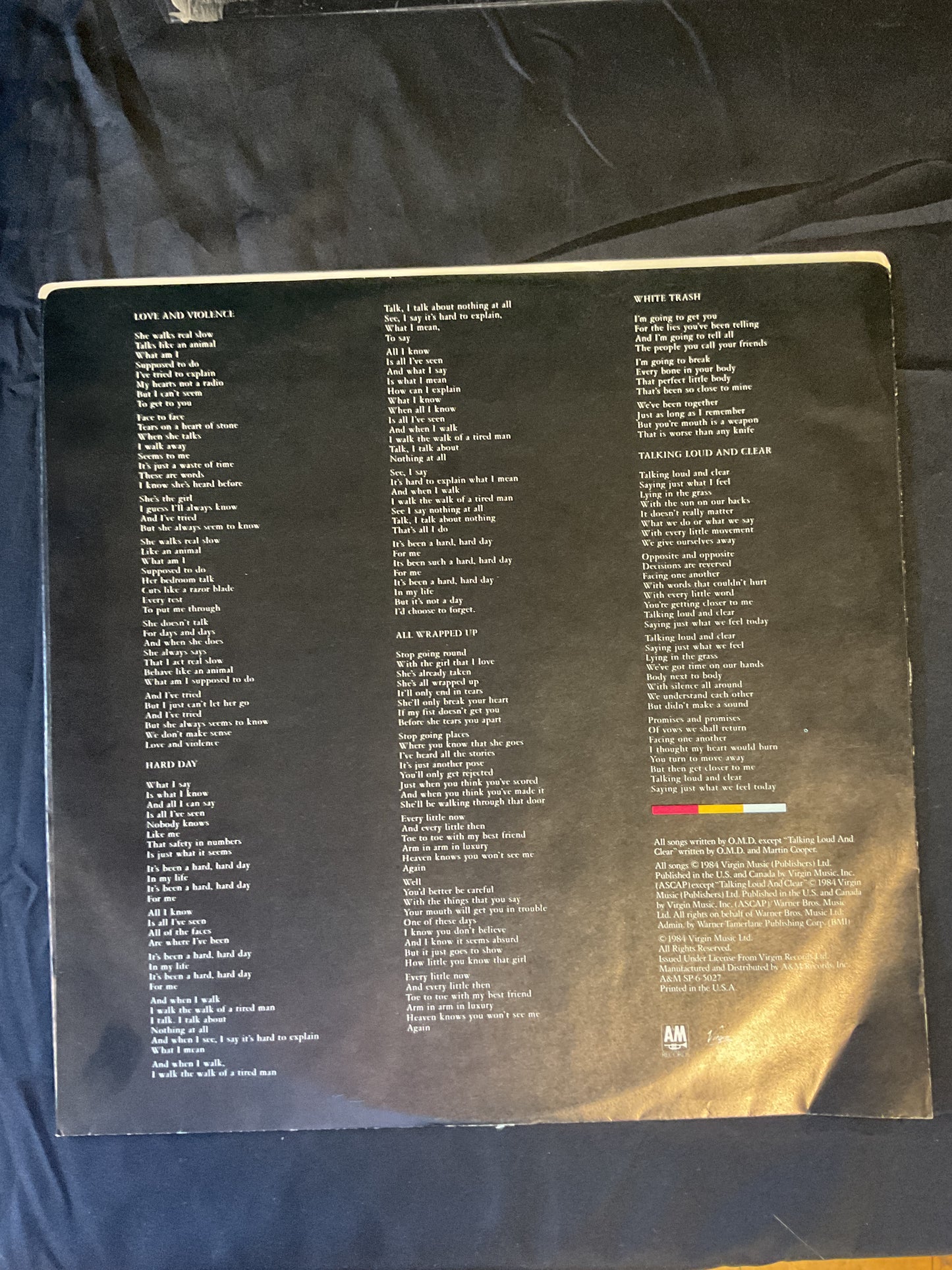 Orchestral Manoeuvres In The Dark : Junk Culture (LP,Album)