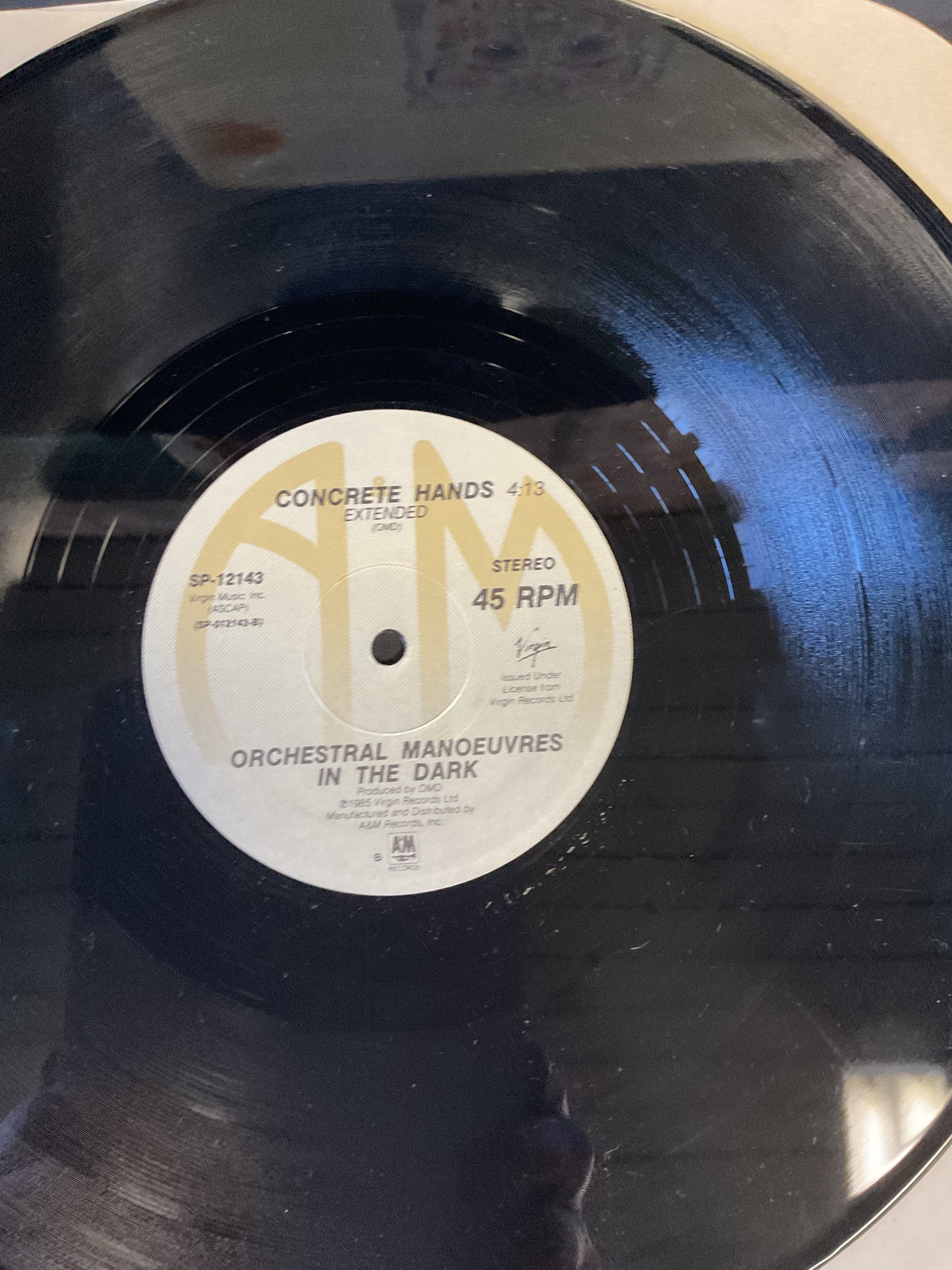 Orchestral Manoeuvres In The Dark : So In Love (Special American Dance Remix) (12",45 RPM,Single,Stereo)