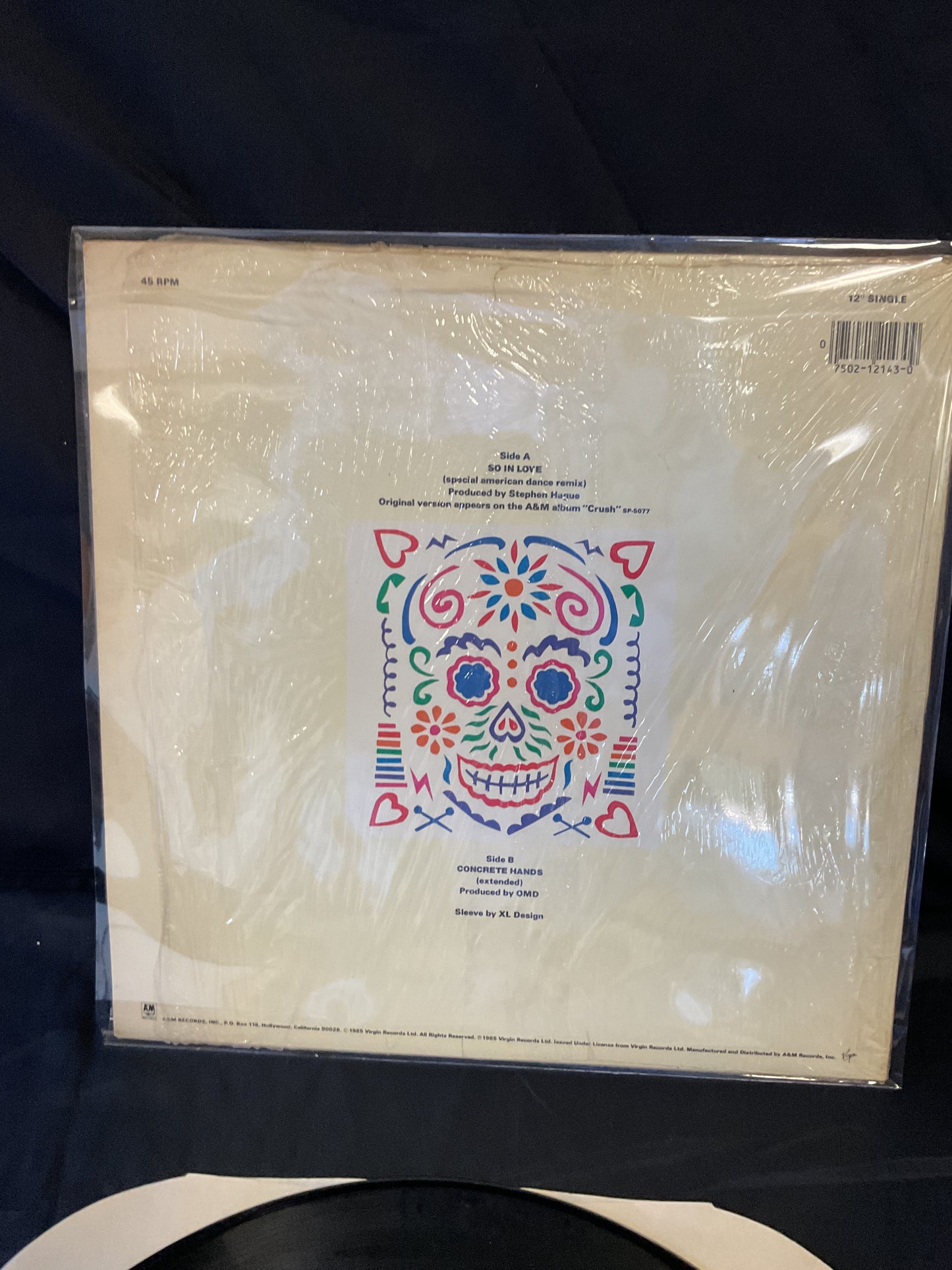 Orchestral Manoeuvres In The Dark : So In Love (Special American Dance Remix) (12",45 RPM,Single,Stereo)