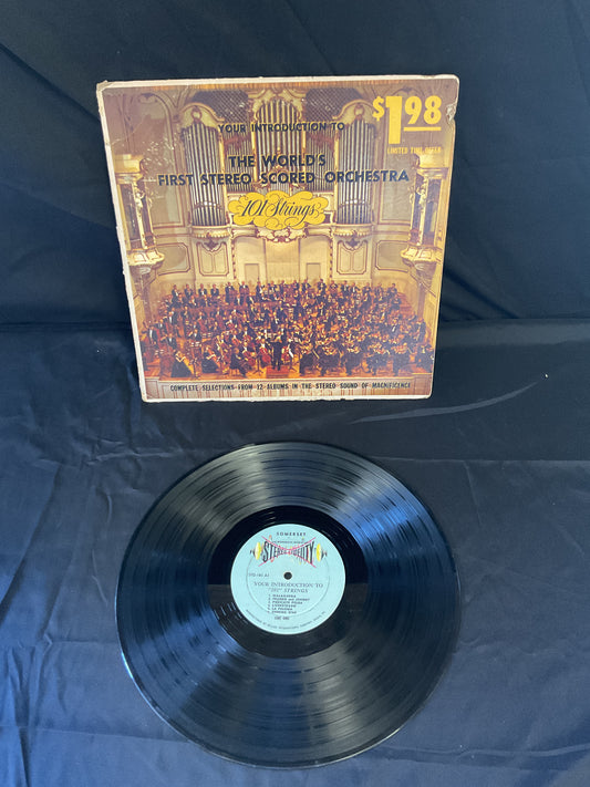 101 Strings : Your Introduction To The World's First Stereo Scored Orchestra (LP,Album,Compilation,Stereo)