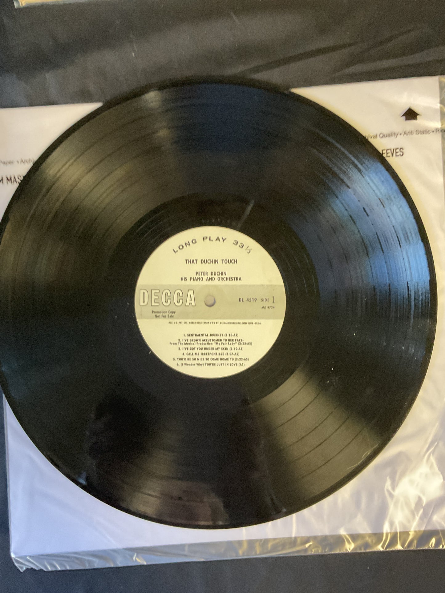 Peter Duchin And His Orchestra : That Duchin Touch (LP,Stereo)