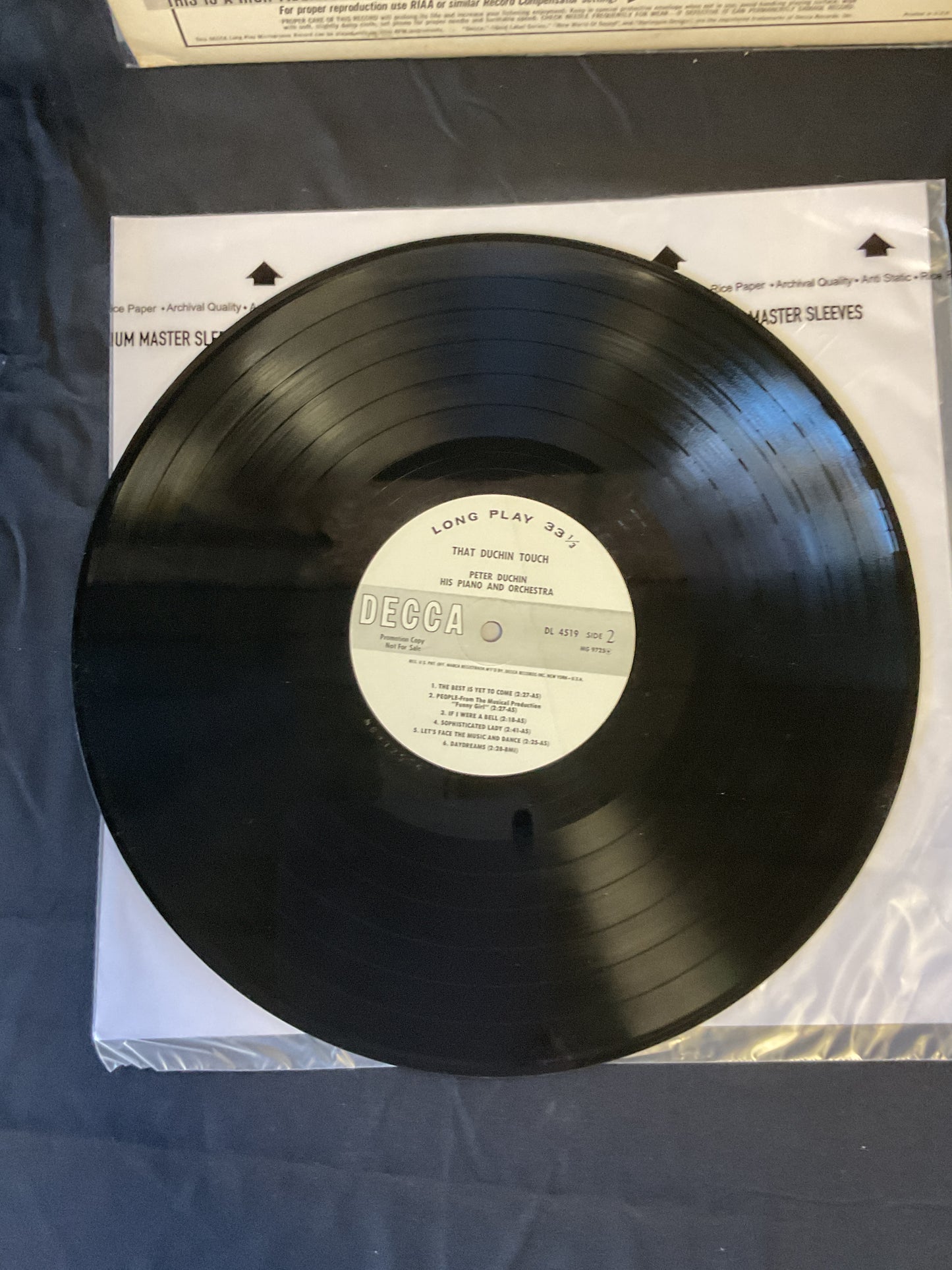 Peter Duchin And His Orchestra : That Duchin Touch (LP,Stereo)