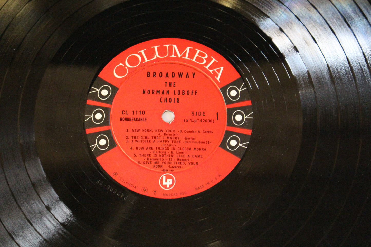 Norman Luboff Choir : Broadway! (LP,Album)