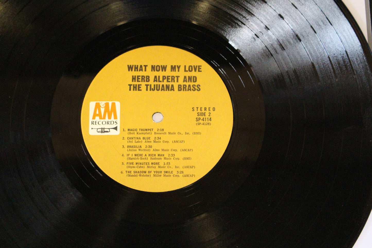 Herb Alpert & The Tijuana Brass : What Now My Love (LP,Album,Stereo)