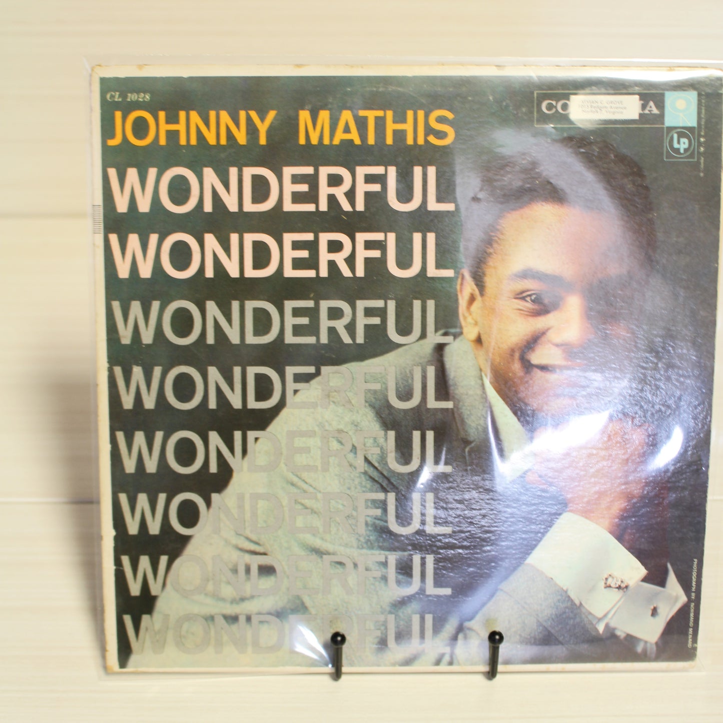 Johnny Mathis : Wonderful! Wonderful! (LP,Album,Mono)