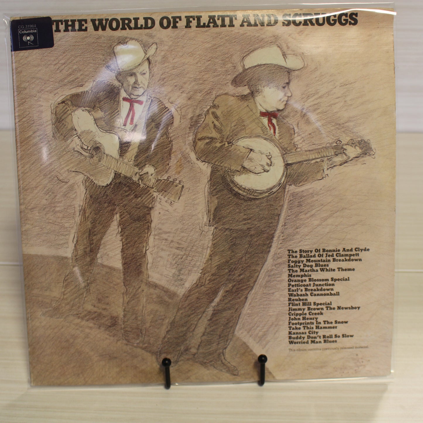 Flatt & Scruggs : The World Of Flatt And Scruggs (LP,Album,Compilation,Stereo)