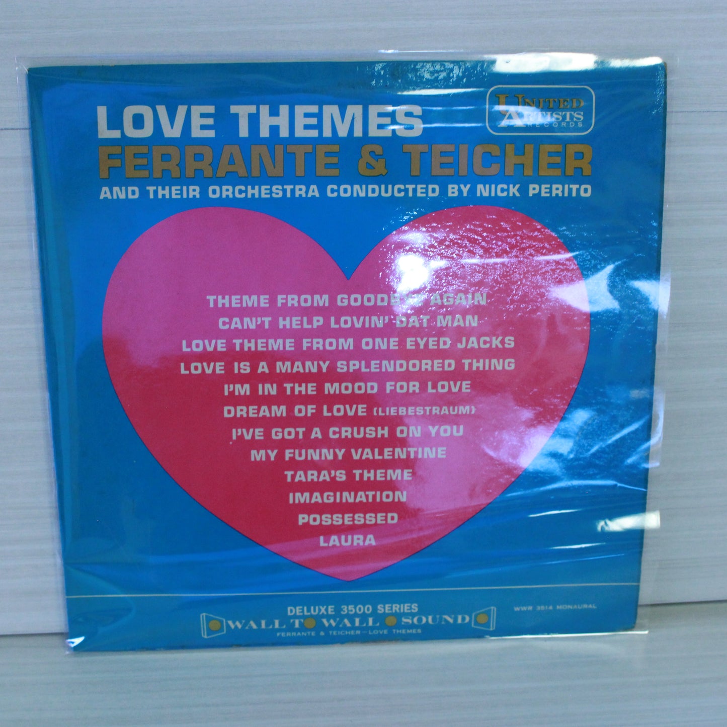 Ferrante & Teicher : Love Themes (LP,Album,Mono)