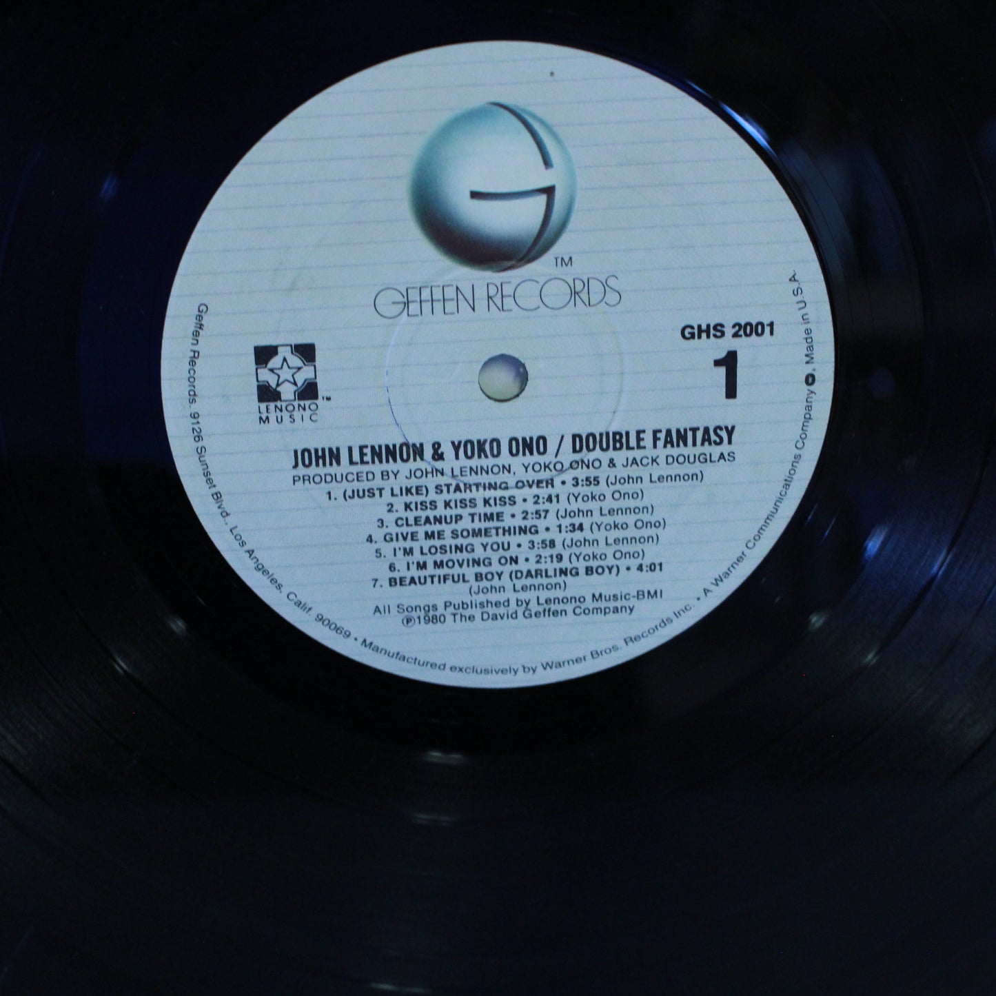 John Lennon & Yoko Ono : Double Fantasy (LP,Album)