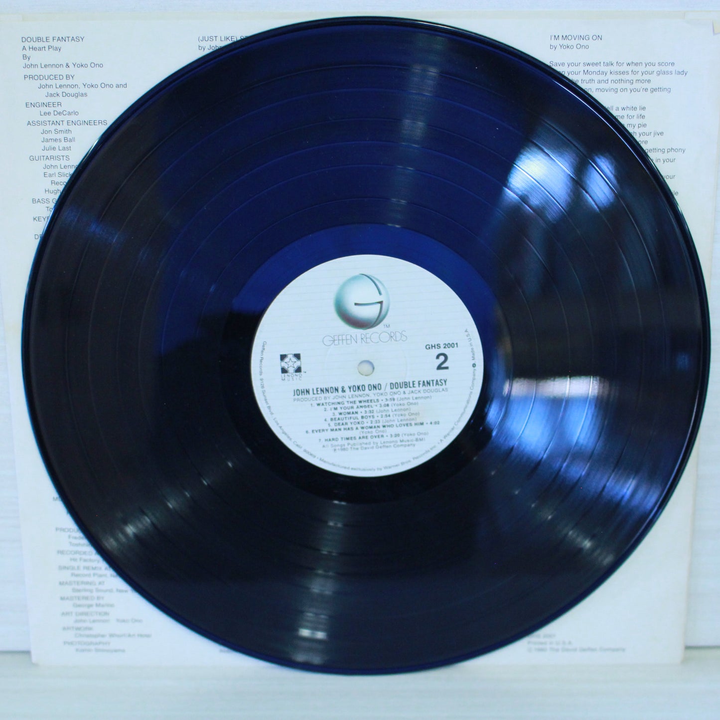 John Lennon & Yoko Ono : Double Fantasy (LP,Album)
