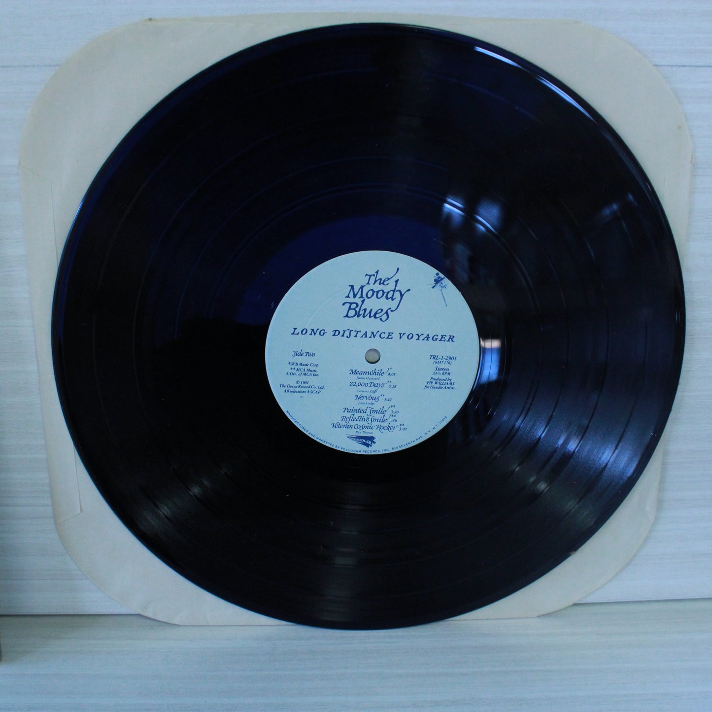 Moody Blues, The : Long Distance Voyager (LP,Album,Stereo)