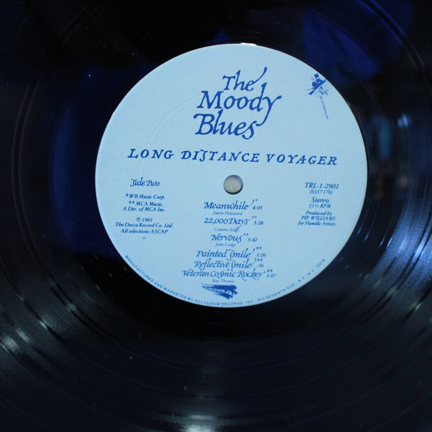 Moody Blues, The : Long Distance Voyager (LP,Album,Stereo)