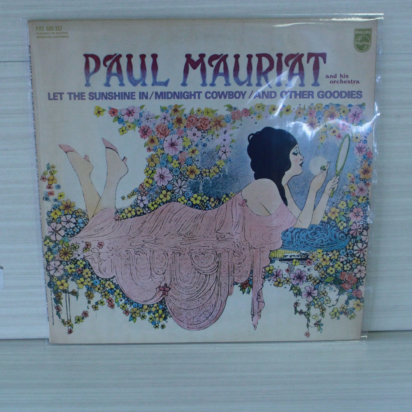 Paul Mauriat And His Orchestra : Let The Sunshine In / Midnight Cowboy / And Other Goodies (LP,Compilation,Promo,Stereo)