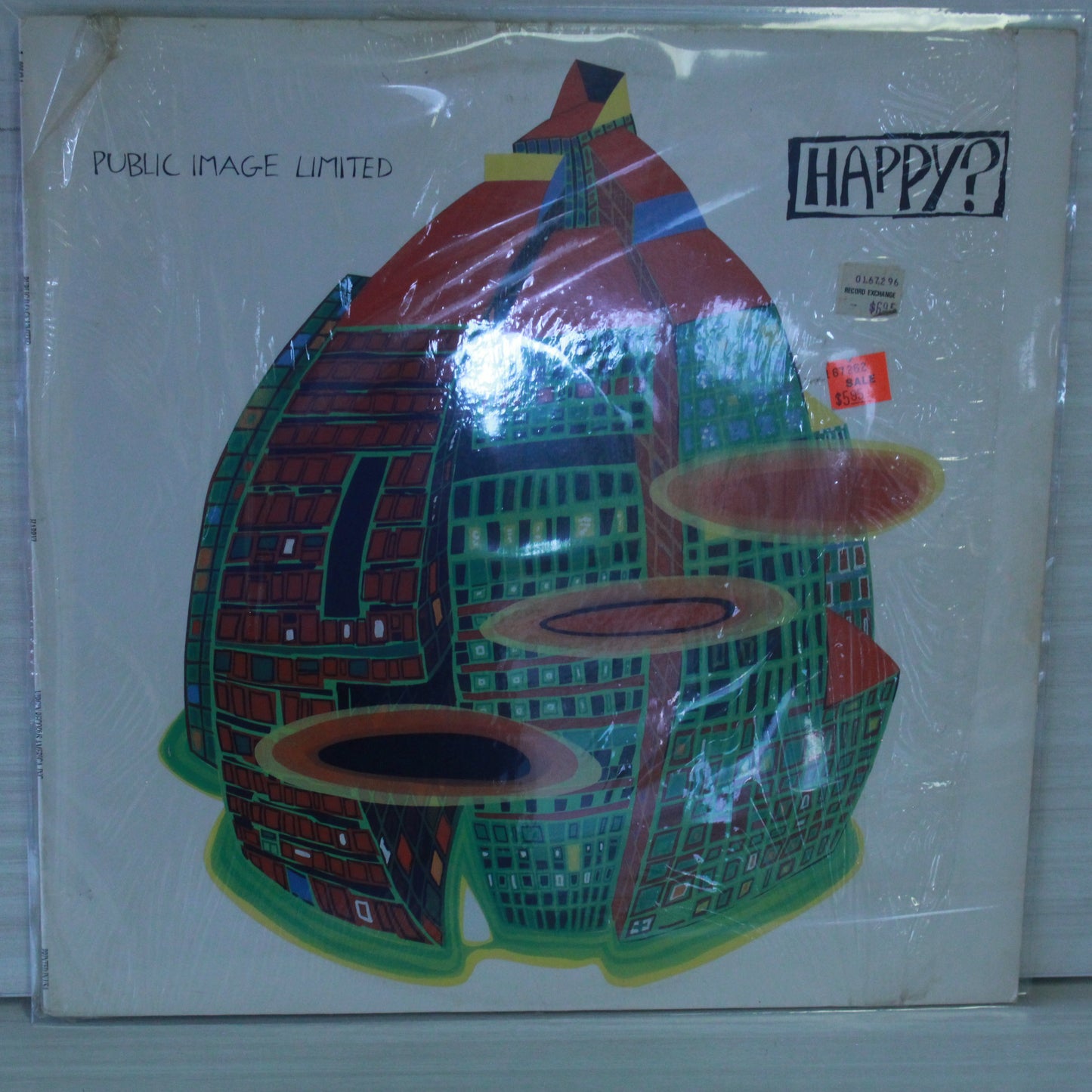 Public Image Limited : Happy? (LP,Album)