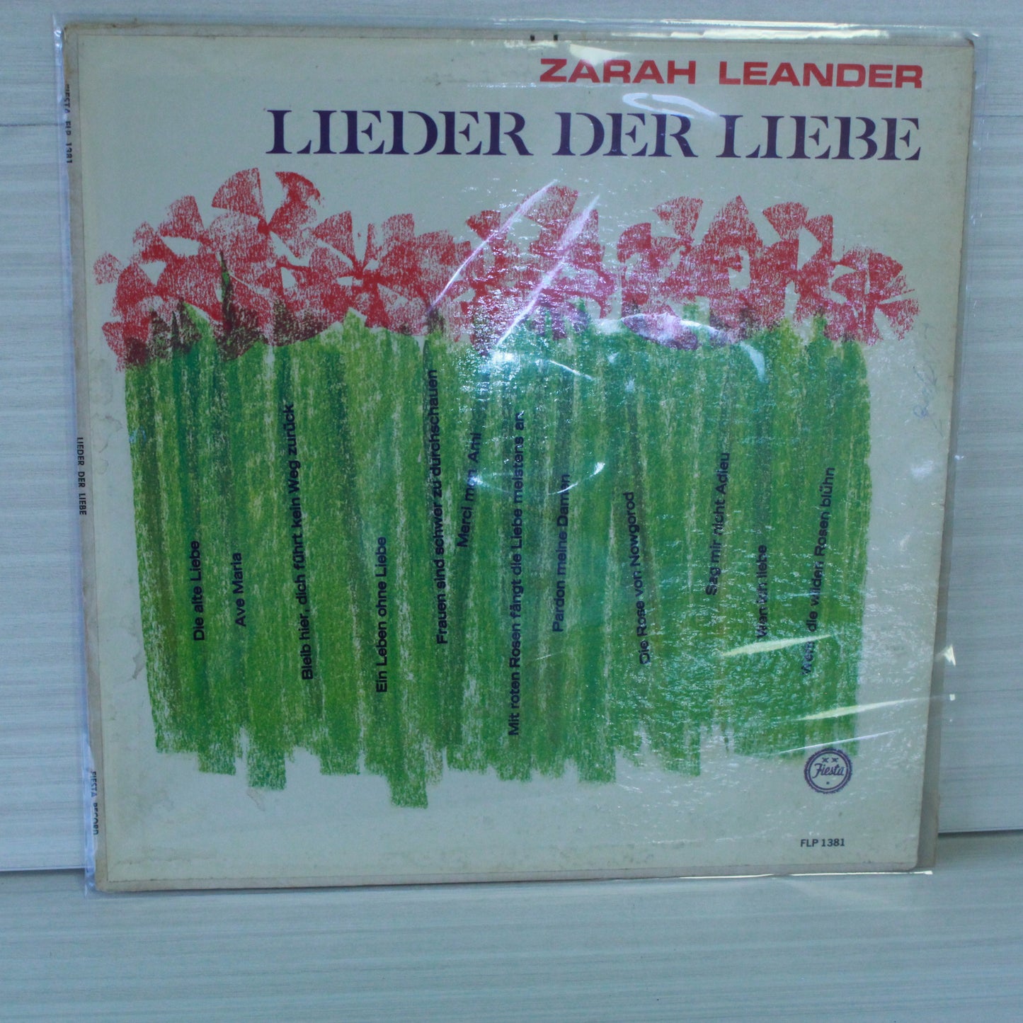 Zarah Leander : Lieder Der Liebe (LP,Compilation)