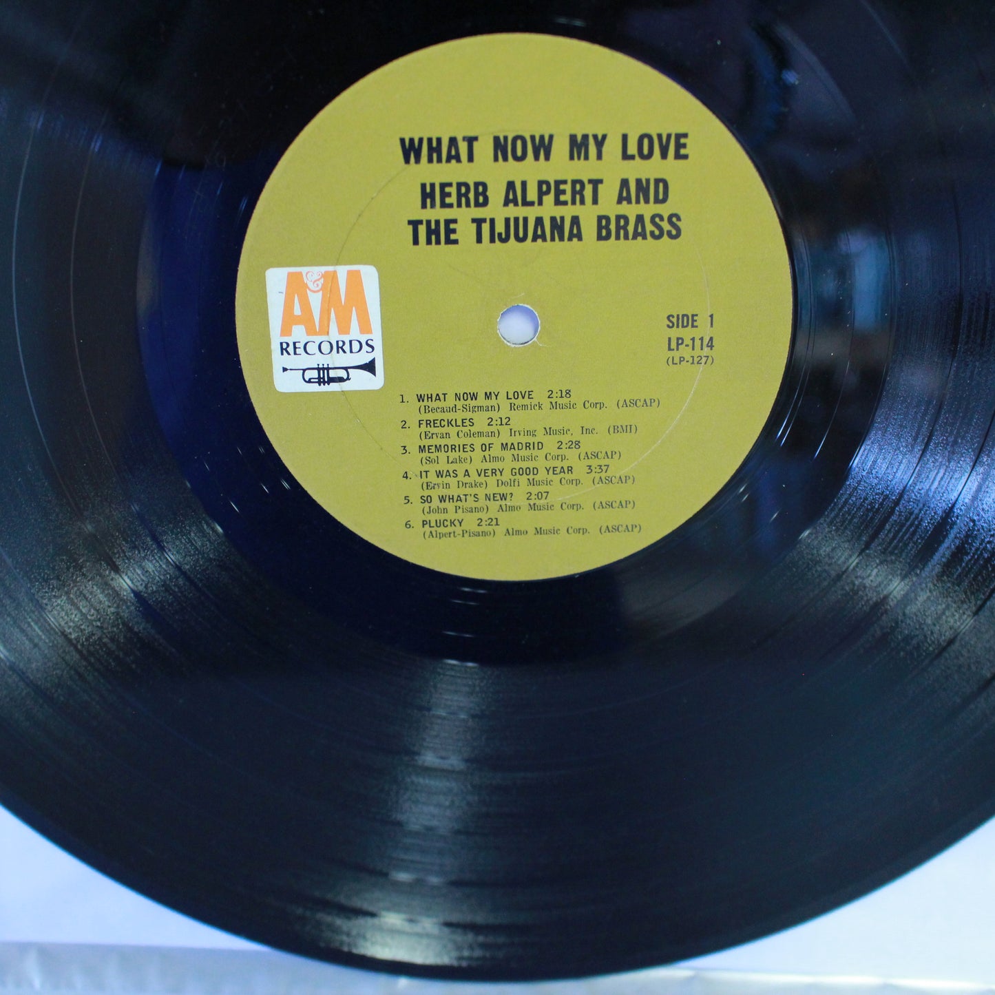 Herb Alpert & The Tijuana Brass : What Now My Love (LP,Album,Mono)