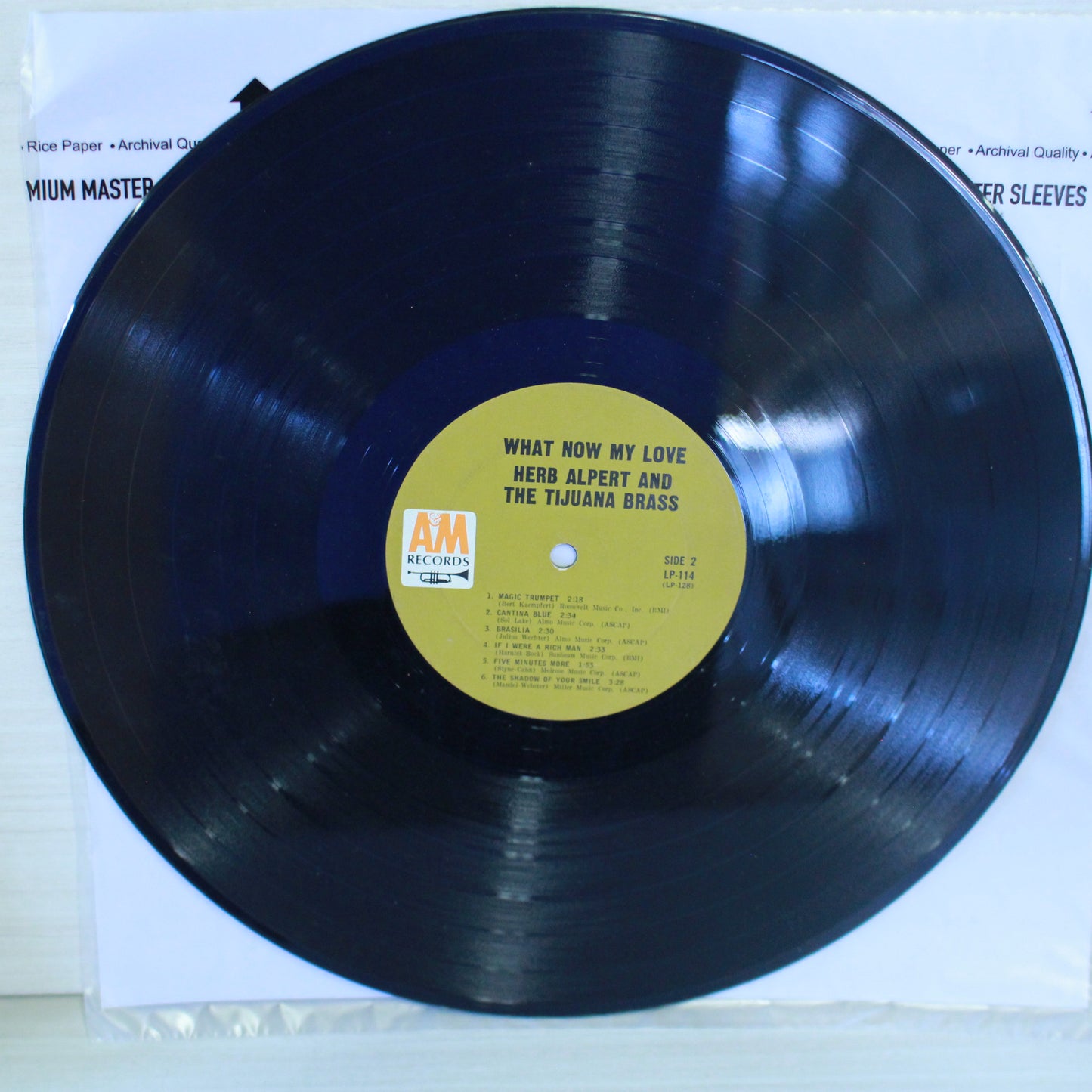 Herb Alpert & The Tijuana Brass : What Now My Love (LP,Album,Mono)