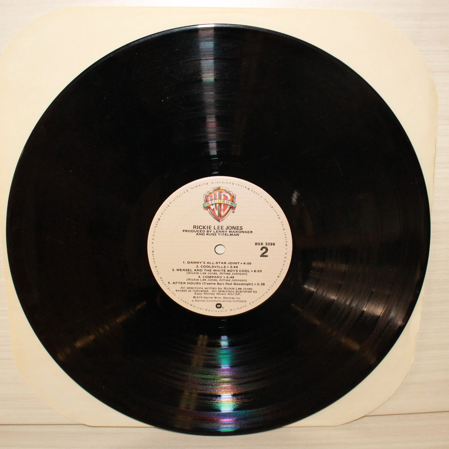 Rickie Lee Jones : Rickie Lee Jones (LP,Album)