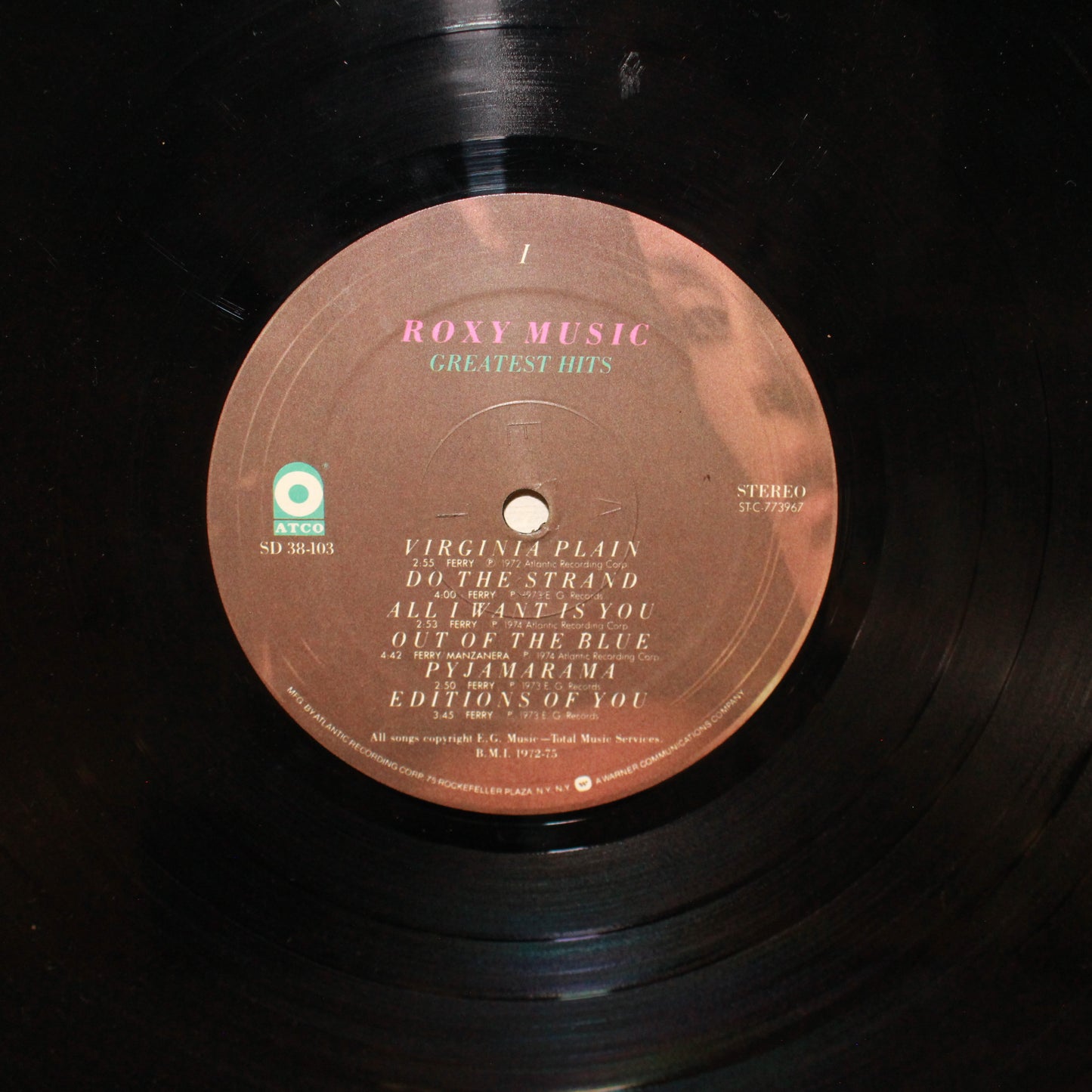 Roxy Music : Greatest Hits (LP,Compilation)