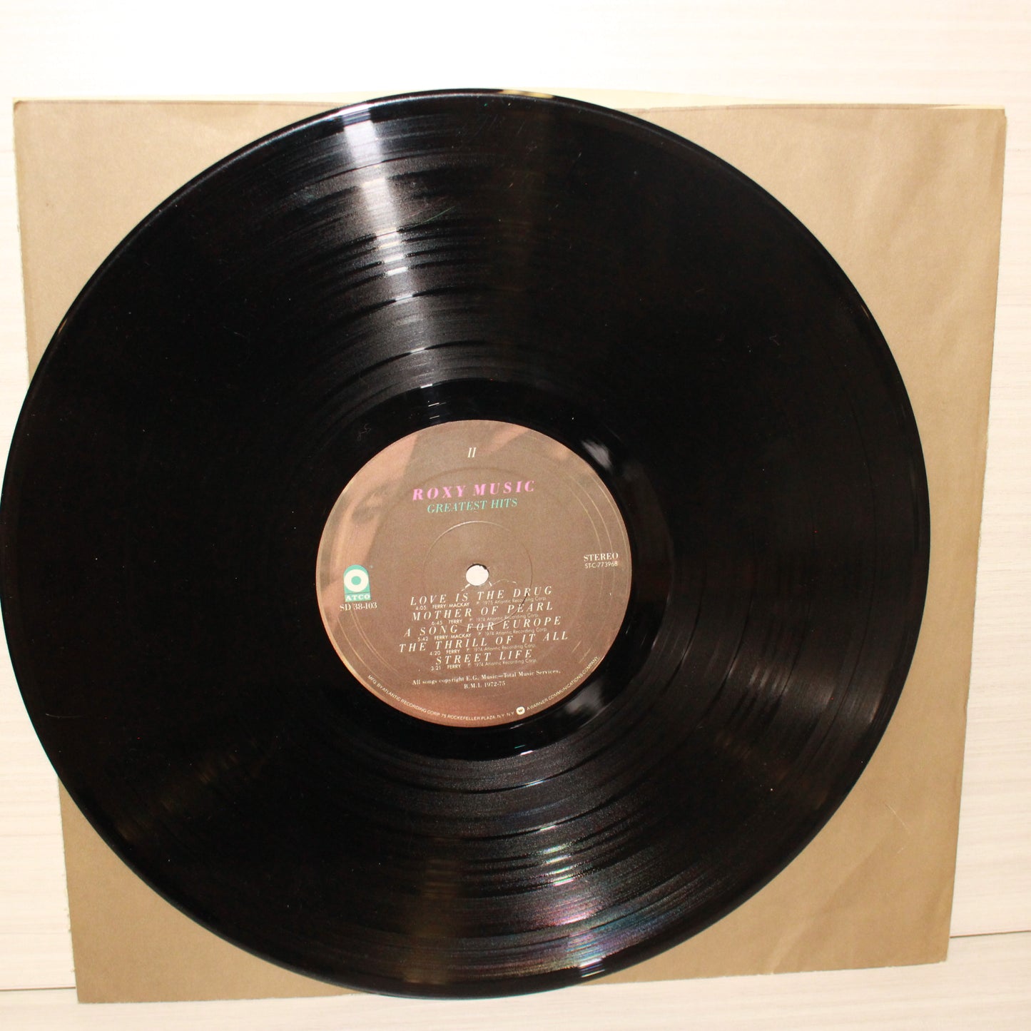 Roxy Music : Greatest Hits (LP,Compilation)