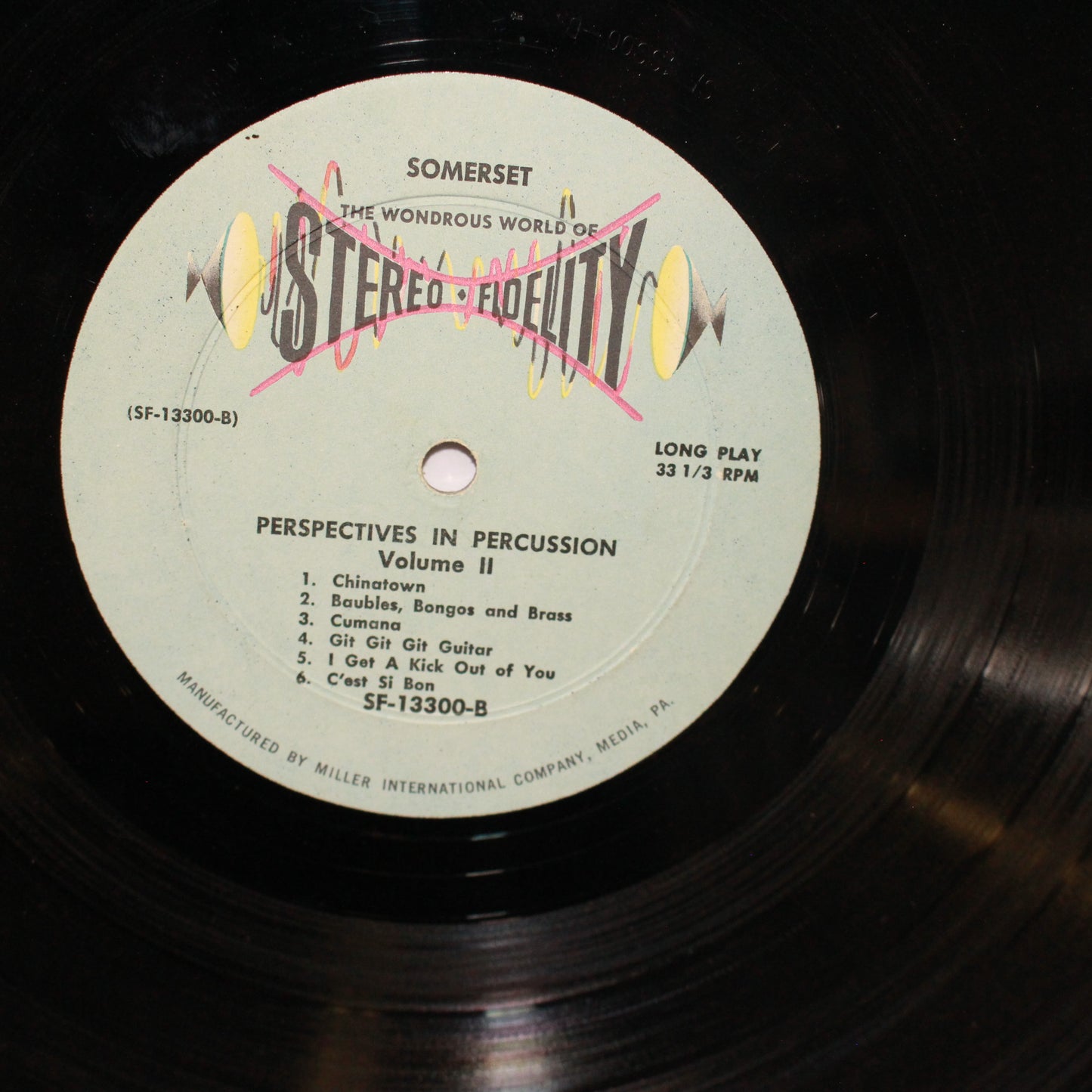 Skip Martin : Perspectives In Percussion: Volume 2 (LP,Album,Stereo)