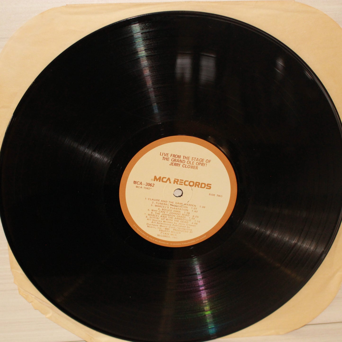 Jerry Clower : Live From The Stage Of The Grand Ole Opry! (LP,Album,Reissue,Stereo)