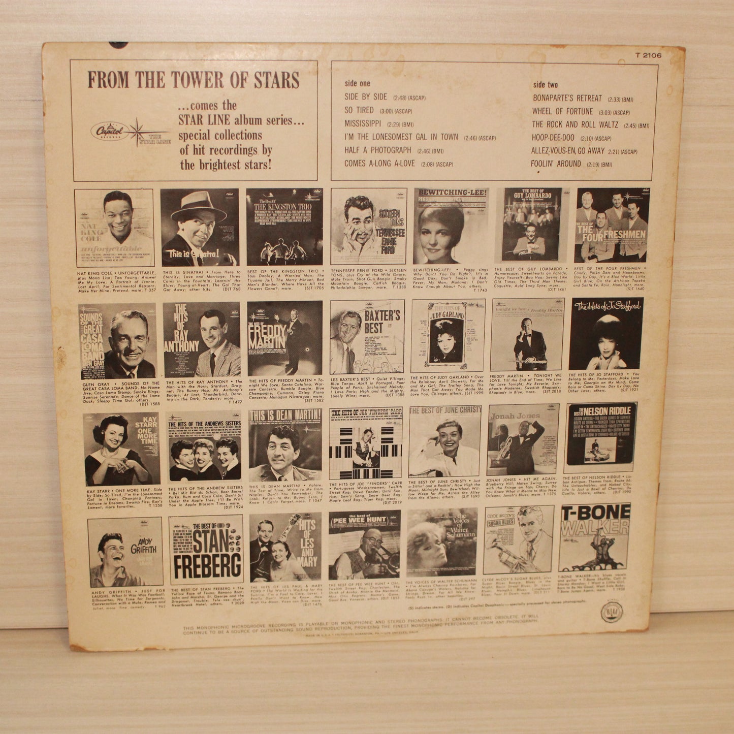 Kay Starr : The Fabulous Favorites! (LP,Mono)