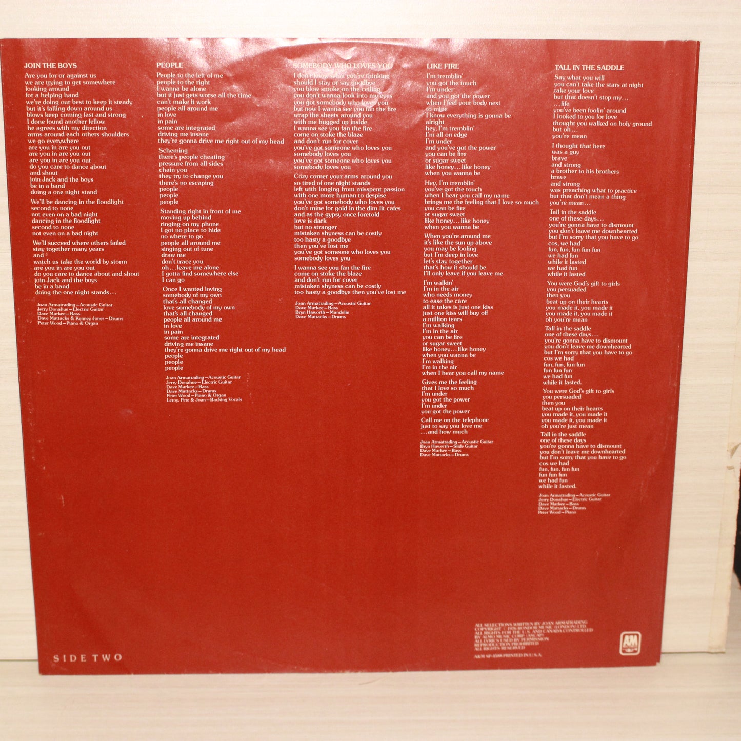 Joan Armatrading : Joan Armatrading (LP,Album)